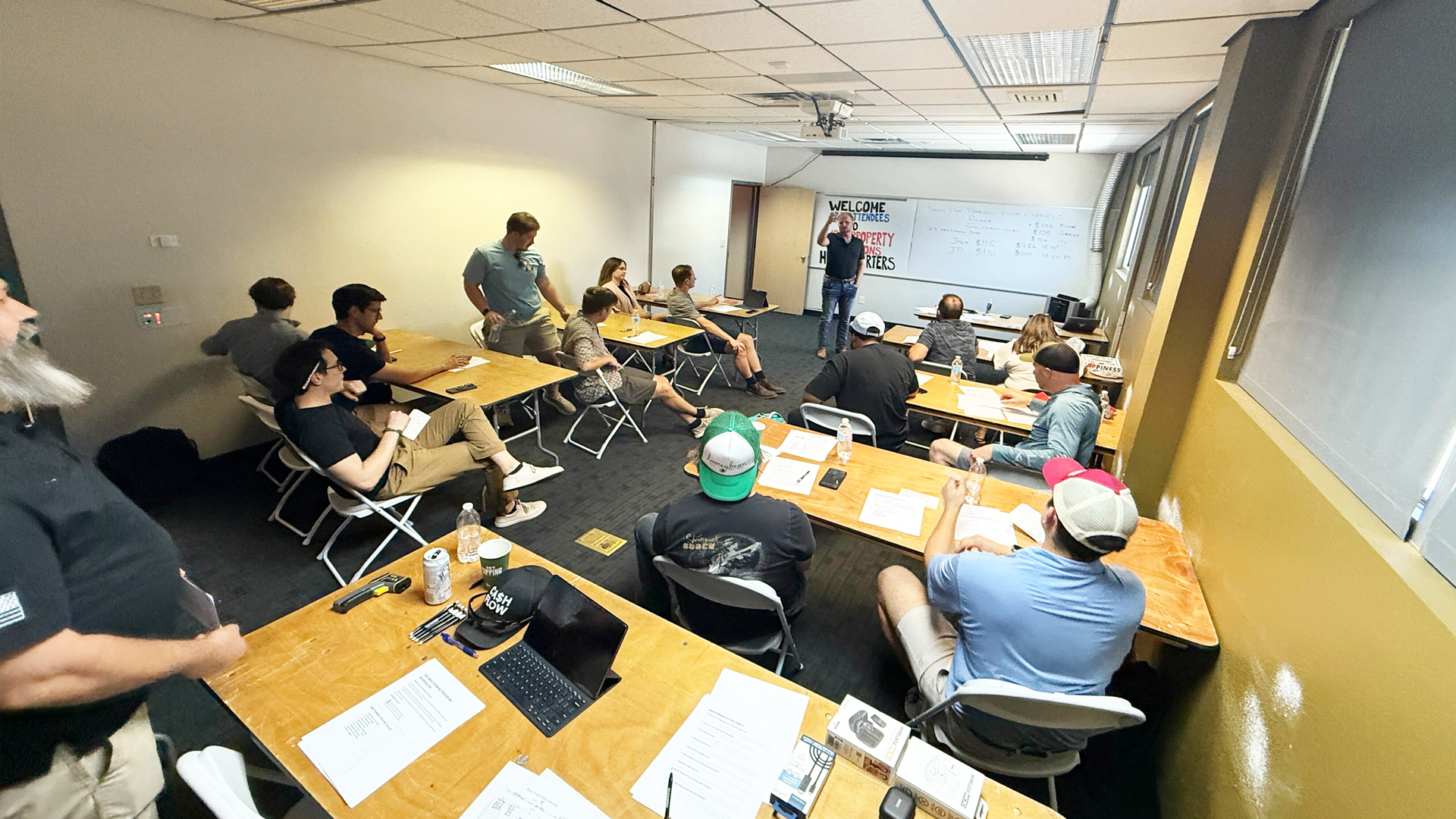 Business mastermind meeting